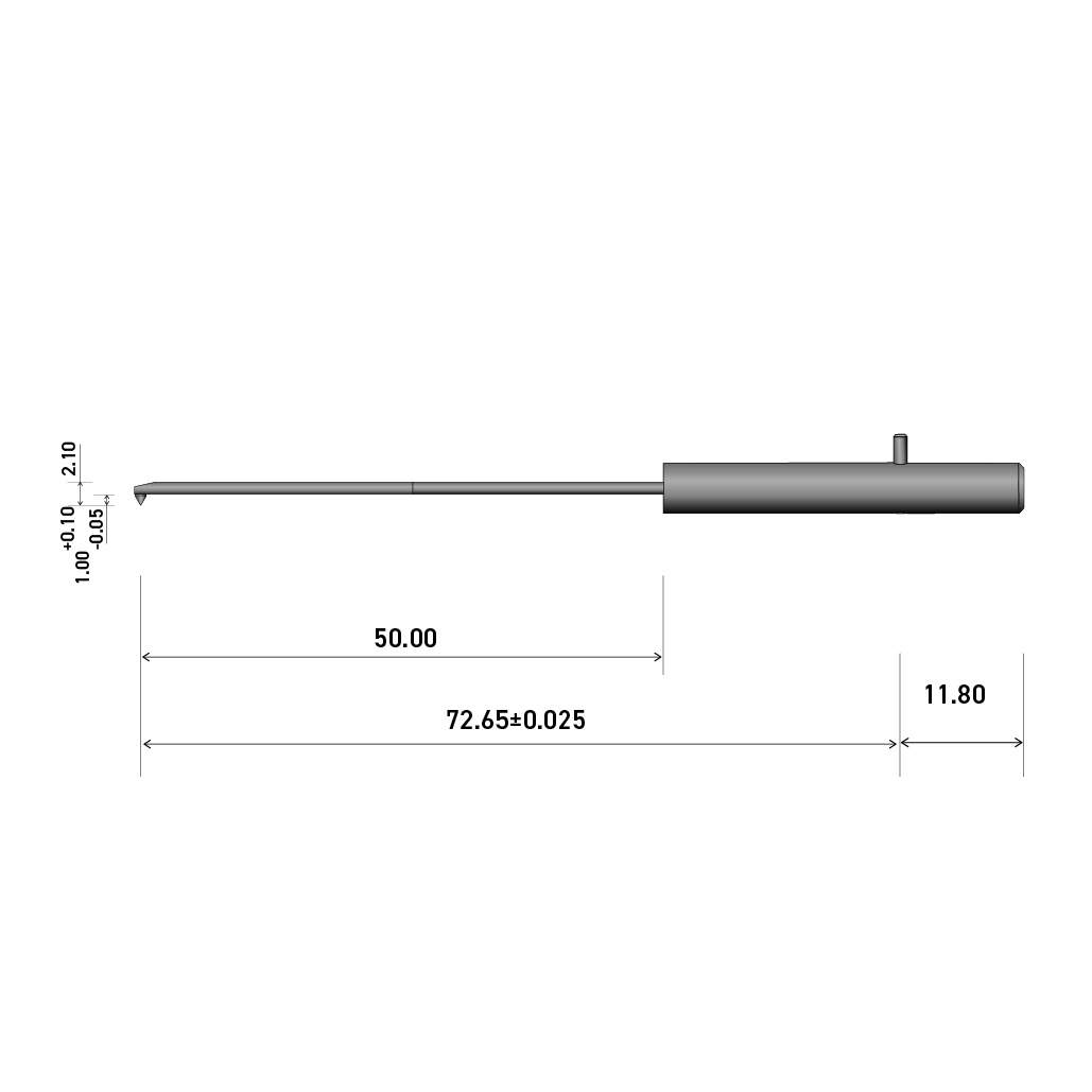 Talymin 5-6金刚石测针 100mm 60Â° 5um TALYMIN 5-6 STY ARM